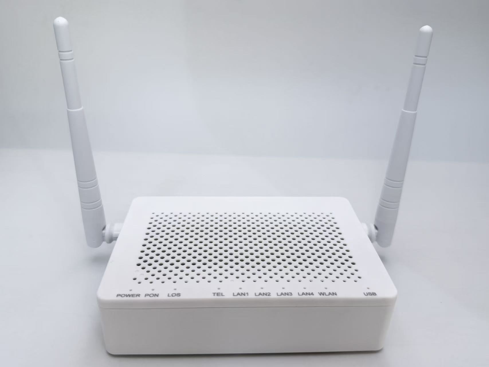 F609 XPON 智能网关终端(9.0 版本侧天线)— 4GE + 1USB + 1POTS + 双频 WiFi
