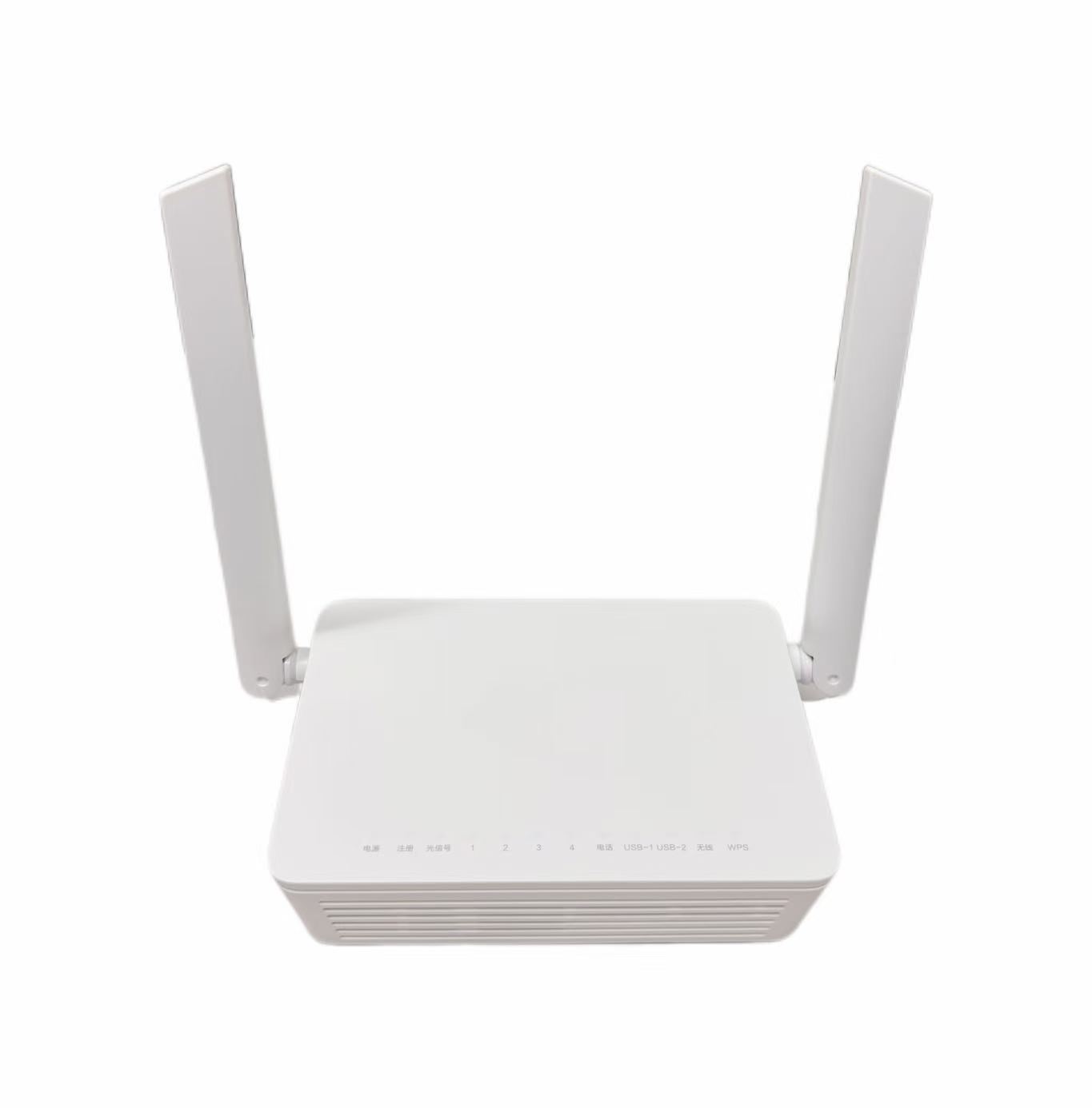 HN8546X6-10 XGPON 智能家庭网关 — 4GE + 2USB + 1POTS + 双频 WiFi — 中国移动定制款