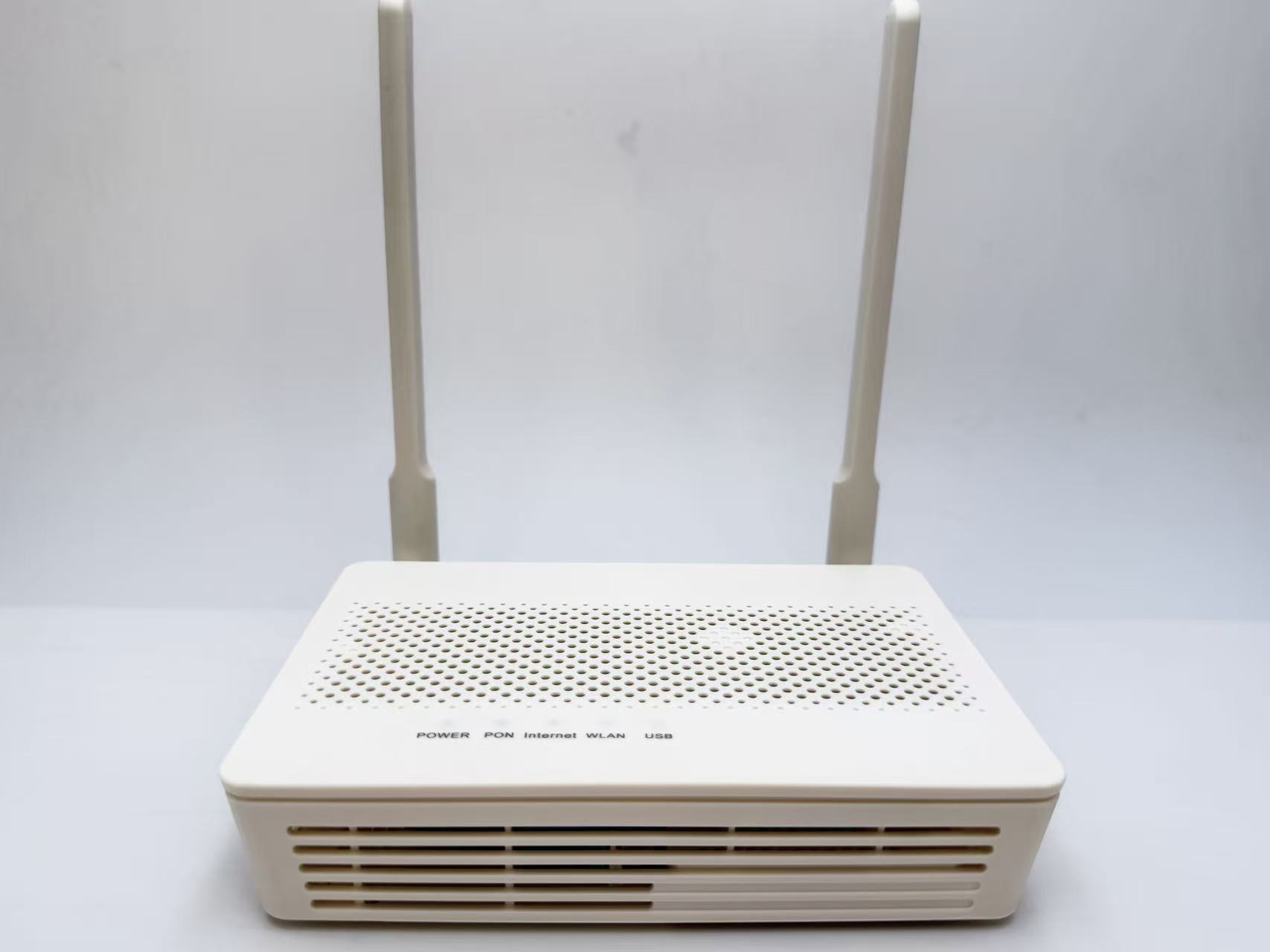 HS8145C5 XPON 智能网关终端 — 4GE + 1USB + 1POTS + 2.4G WiFi — 5dB 增强天线版